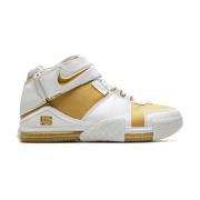 Nike LeBron II Vit/Guld Sneakers White, Herr