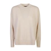 Roberto Collina Beige Sweaters för Stilfull Look Beige, Dam