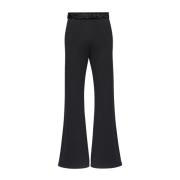 MM6 Maison Margiela Svarta Byxor Stilfullt Mode Black, Dam