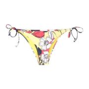 Moschino Korallröd blommig bikini badkläder Multicolor, Dam