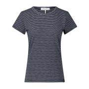 Rag & Bone Randig T-shirt Blue, Dam