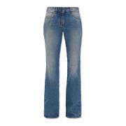 Off White Utställda jeans Blue, Dam