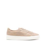 Santoni DBS Oly Sneakers Beige, Herr