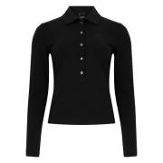 PINKO Svarta T-shirts och Polos Black, Dam