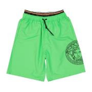 Versace Gröna Badshorts Ss22 Green, Herr