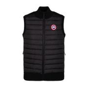 Canada Goose Svart Vadderad Gilet Black, Herr