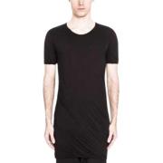 Rick Owens Double Tee Black, Herr