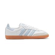 Adidas Samba OG White Blue Retro Sneakers White, Herr