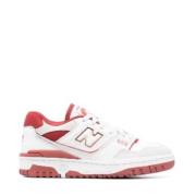 New Balance Vita Sneakers med Röd Lera Design White, Dam