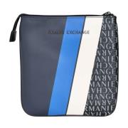 Armani Exchange Crossbody-väska i modern design Multicolor, Herr