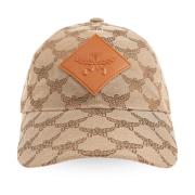 MCM Basebollkeps med monogram Beige, Unisex