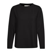 InWear Mjuk Crewneck Sweatshirt, Svart Black, Dam