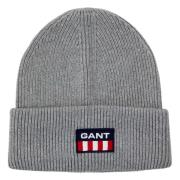 Gant Retro Shield Beanie Wool Cap Gray, Herr