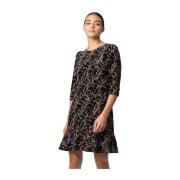 Kocca Elegant Midi Klänning Black, Dam