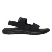 Ecoalf Flat Sandals Black, Dam