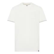 Boggi Milano B Bomullsblandning T-shirt White, Herr