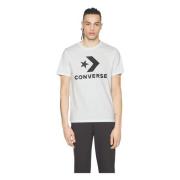 Converse T-Shirts White, Herr