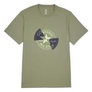 Converse Chuck Patch Distort Mossy Sloth T-shirt Green, Herr