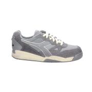 Diadora Winner Hairy Låga Sneakers Gray, Herr