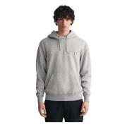 Gant Hoodie Gray, Herr