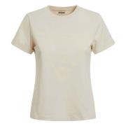 Guess T-shirt Beige, Dam