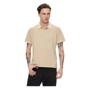 Pepe Jeans Ny Oliver kortärmad polo Beige, Herr