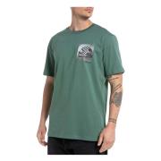 Replay T-Shirt T-shirt Green, Herr