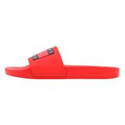 Tommy Hilfiger Pool Sandals Red, Herr