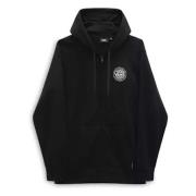 Vans Original Full Zip Hoodie Black, Herr