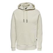 Only & Sons Hoodie Beige, Herr