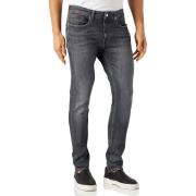 Tommy Jeans Slim-fit Denimbyxor Black, Herr