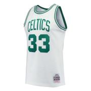 Mitchell & Ness Boston Celtics Larry Bird Swingman Jersey Tank Top Whi...
