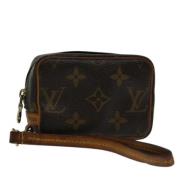 Louis Vuitton Vintage Pre-owned Canvas necessrer Brown, Dam