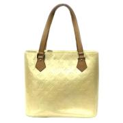 Louis Vuitton Vintage Pre-owned Laeder louis-vuitton-vskor Yellow, Dam