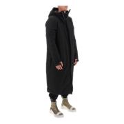 Boris Bidjan Saberi Reversibel Parka med Hartsfärgad Bomull Black, Her...