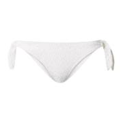 Twinset Hav Vit Broderade Bikiniunderdelar White, Dam