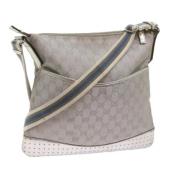 Gucci Vintage Pre-owned Canvas gucci-vskor Gray, Dam