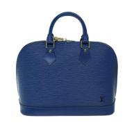 Louis Vuitton Vintage Pre-owned Laeder louis-vuitton-vskor Blue, Dam