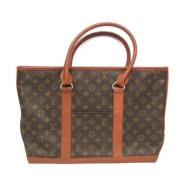 Louis Vuitton Vintage Pre-owned Canvas louis-vuitton-vskor Brown, Dam