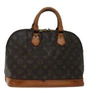 Louis Vuitton Vintage Pre-owned Canvas handvskor Brown, Dam