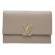 Louis Vuitton Vintage Pre-owned Laeder plnbcker Gray, Dam