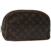 Louis Vuitton Vintage Pre-owned Canvas kuvertvskor Brown, Dam