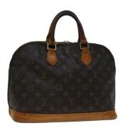 Louis Vuitton Vintage Pre-owned Canvas handvskor Brown, Dam