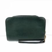 Louis Vuitton Vintage Pre-owned Tyg louis-vuitton-vskor Green, Dam