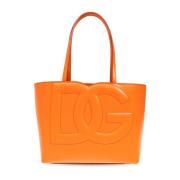 Dolce & Gabbana Väska DG Logo type shopper Orange, Dam