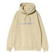 Carhartt Wip W Hoodie Beige, Dam