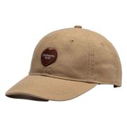 Carhartt Wip Hjärta Lapp Keps Brown, Herr