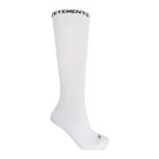 Vetements Logo strumpor White, Herr