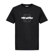 Off White T-shirt med logotyp Black, Herr