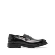 Doucal's Svart Loafer Penny Adler Horse Black, Herr